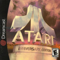 Atari Anniversary Edition Sega Dreamcast US box art